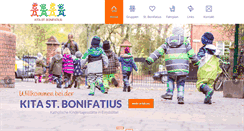 Desktop Screenshot of kita-bonifatius-eimsbuettel.de